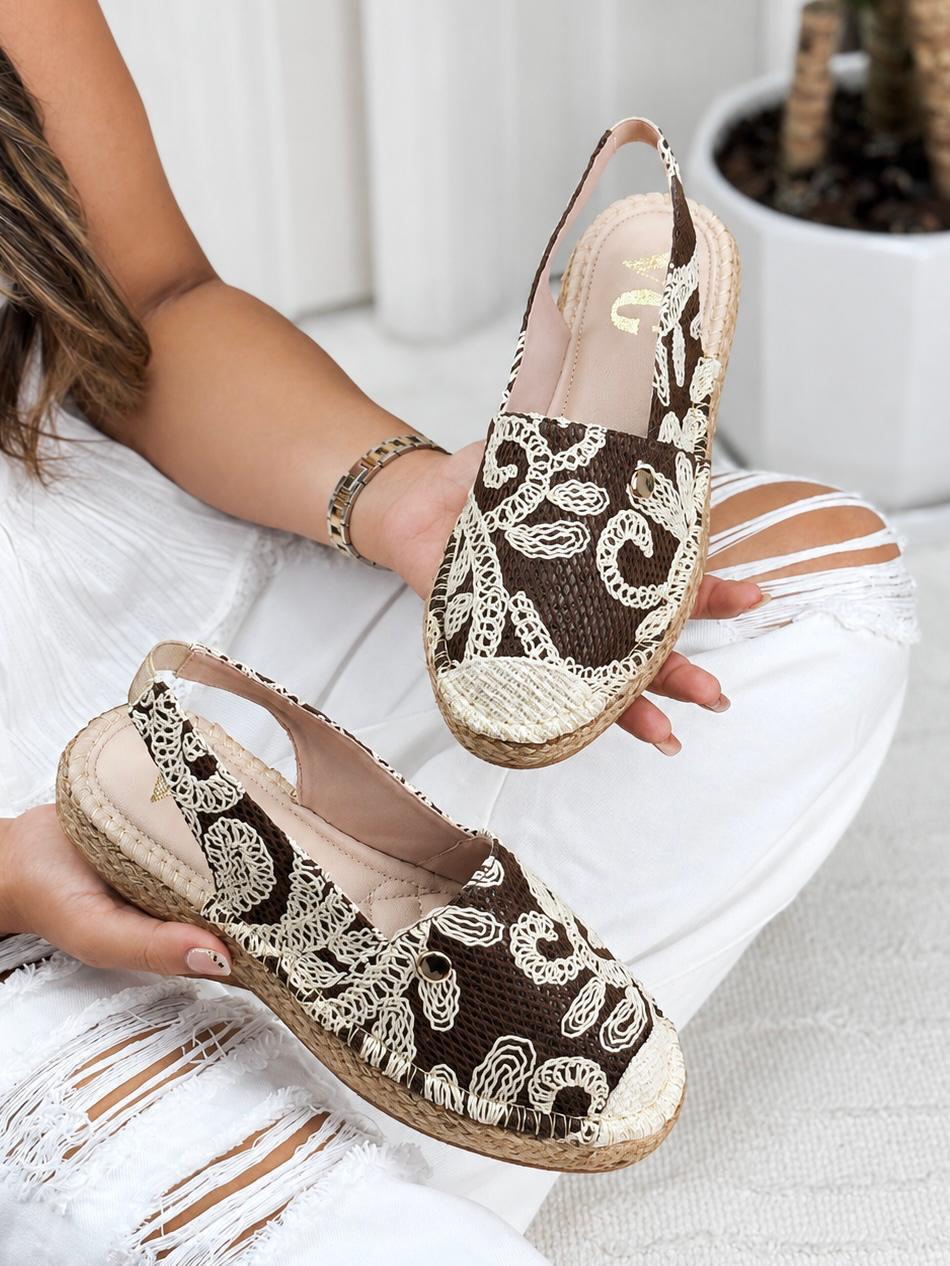 Espadrille Bely en Ojalillo