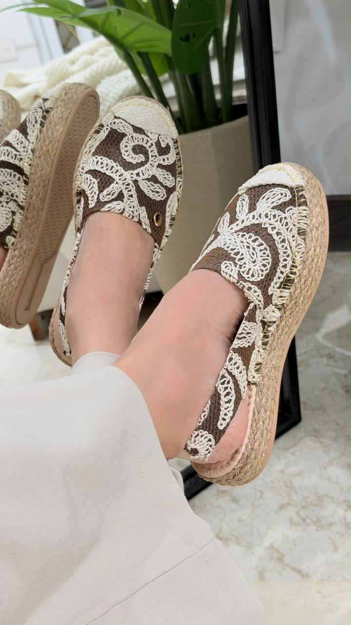 Espadrille Bely en Ojalillo