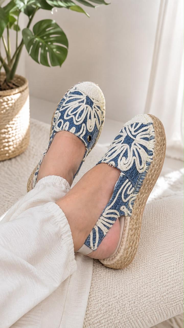 Espadrille Bely en Ojalillo