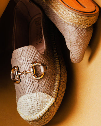 Espadrille Luni en Cuero