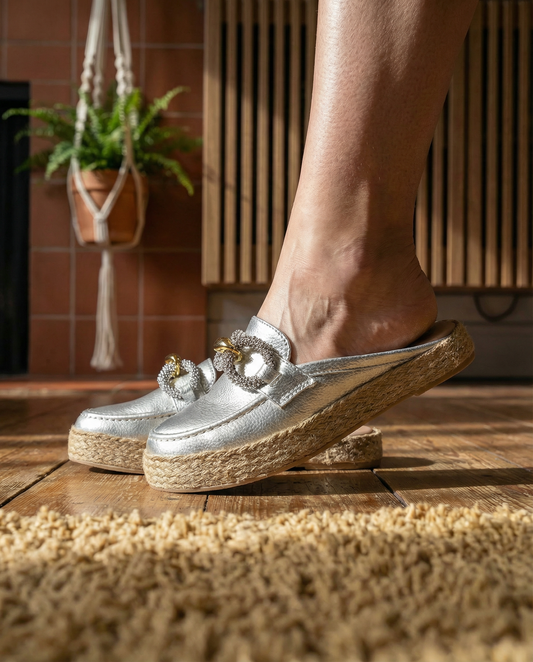 Suecos Loafer de Cuero